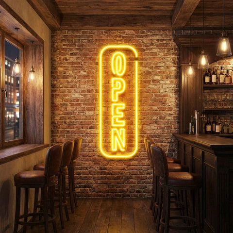 Open 5 Led Neon Sign Light