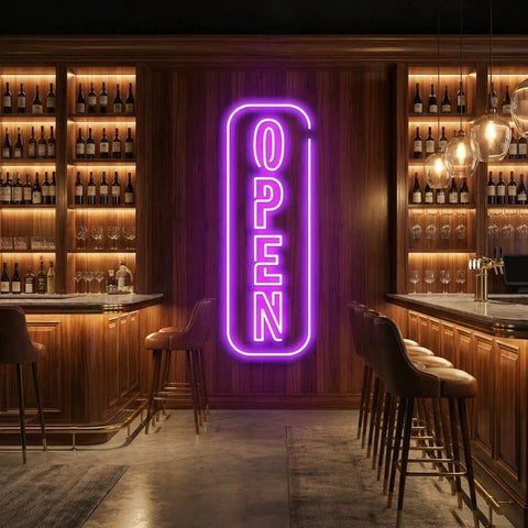 Open 5 Led Neon Sign Light