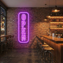 Open 5 Led Neon Sign Light