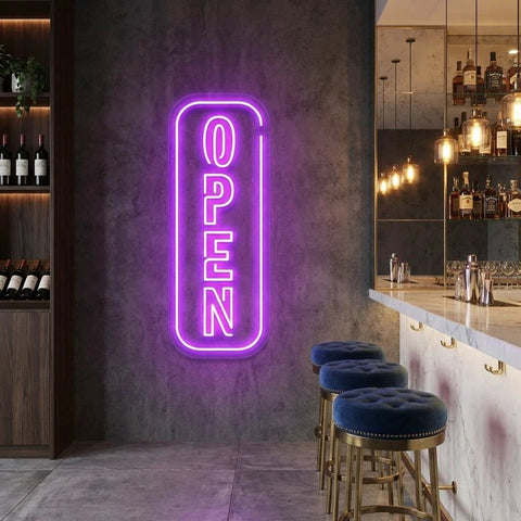 Open 5 Led Neon Sign Light