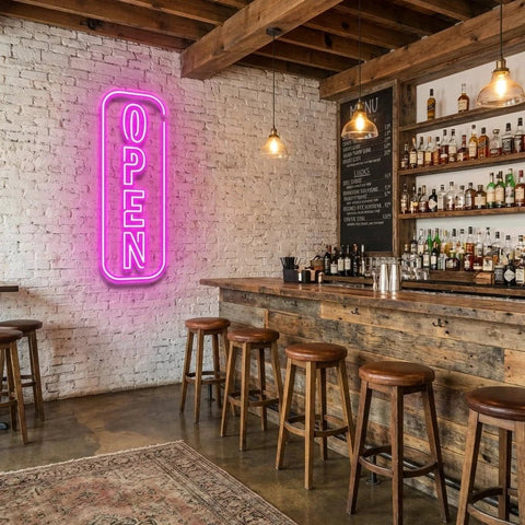 Open 5 Led Neon Sign Light