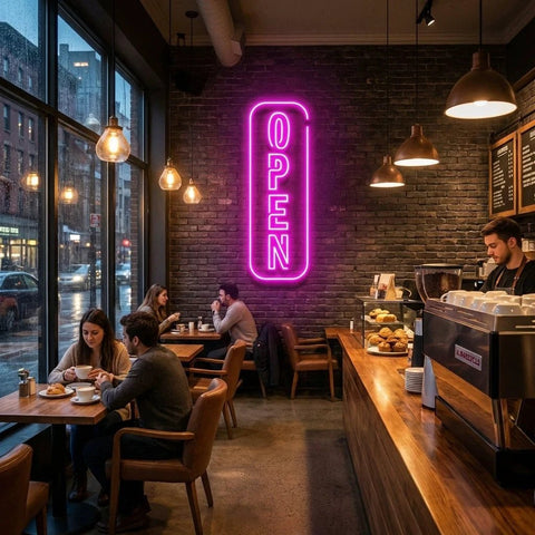 Open 5 Led Neon Sign Light