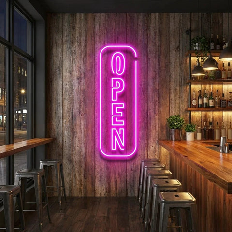 Open 5 Led Neon Sign Light
