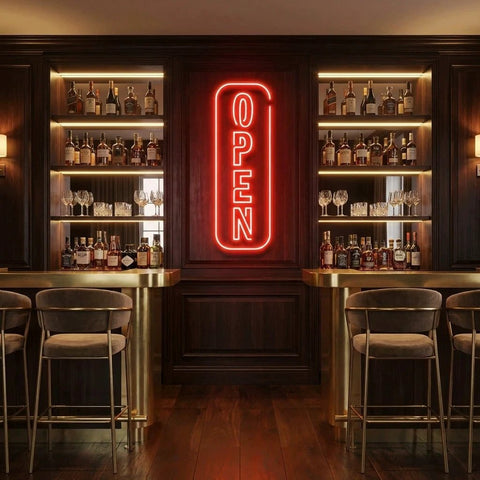 Open 5 Led Neon Sign Light