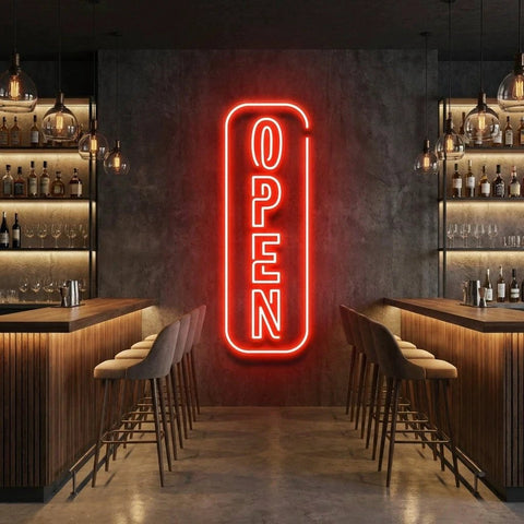 Open 5 Led Neon Sign Light