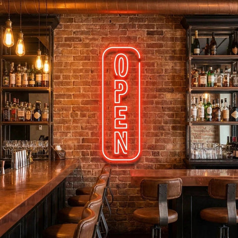 Open 5 Led Neon Sign Light