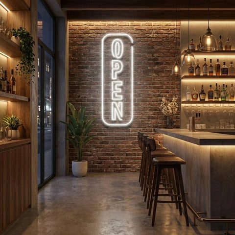 Open 5 Led Neon Sign Light