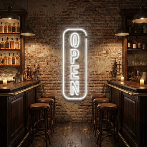 Open 5 Led Neon Sign Light
