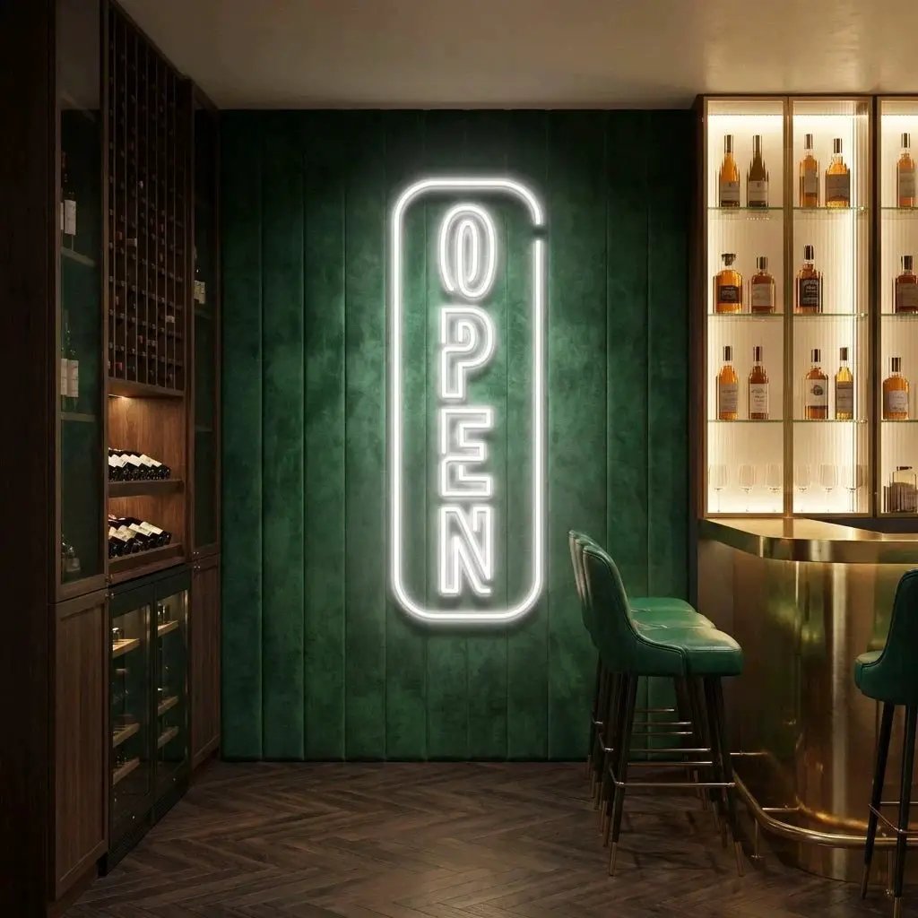 Open 5 Led Neon Sign Light