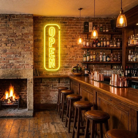 Open 5 Led Neon Sign Light
