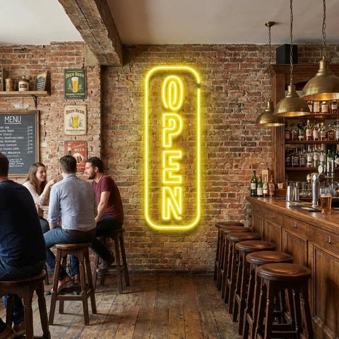 Open 5 Led Neon Sign Light