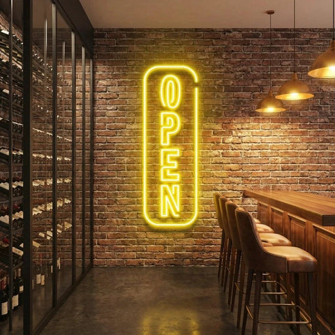 Open 5 Led Neon Sign Light