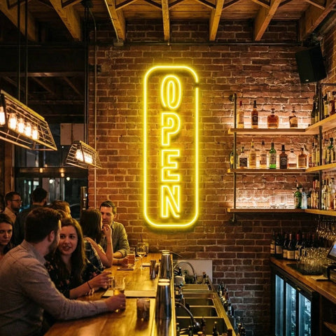 Open 5 Led Neon Sign Light