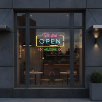 Open Neon Sign for Shop Decor Custom Led Neon Sign