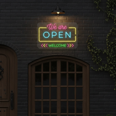 Open Neon Sign for Shop Decor Custom Led Neon Sign