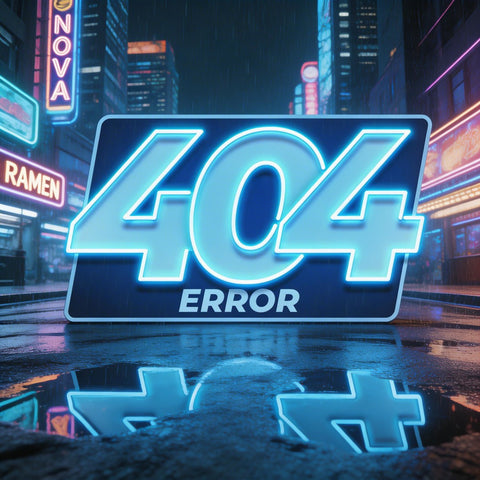 Page Not Found LED Neon Sign Light Pop Art