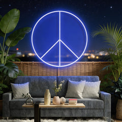 Peace Neon Sign
