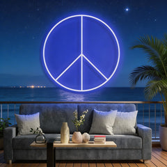 Peace Neon Sign