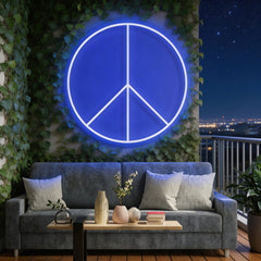 Peace Neon Sign