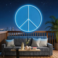 Peace Neon Sign