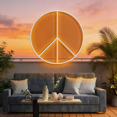 Peace Neon Sign