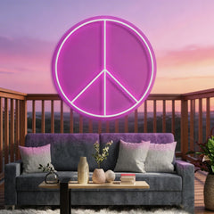 Peace Neon Sign