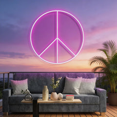 Peace Neon Sign
