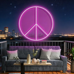 Peace Neon Sign