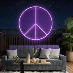 Peace Neon Sign