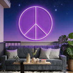 Peace Neon Sign