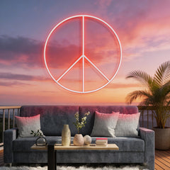 Peace Neon Sign