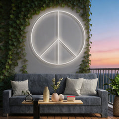 Peace Neon Sign