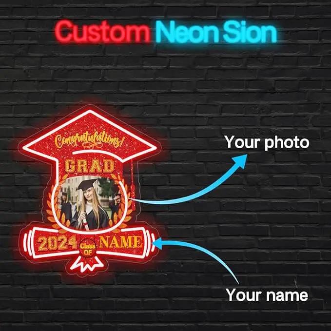 Personalized 2025 Graduation Gift Neon Signs