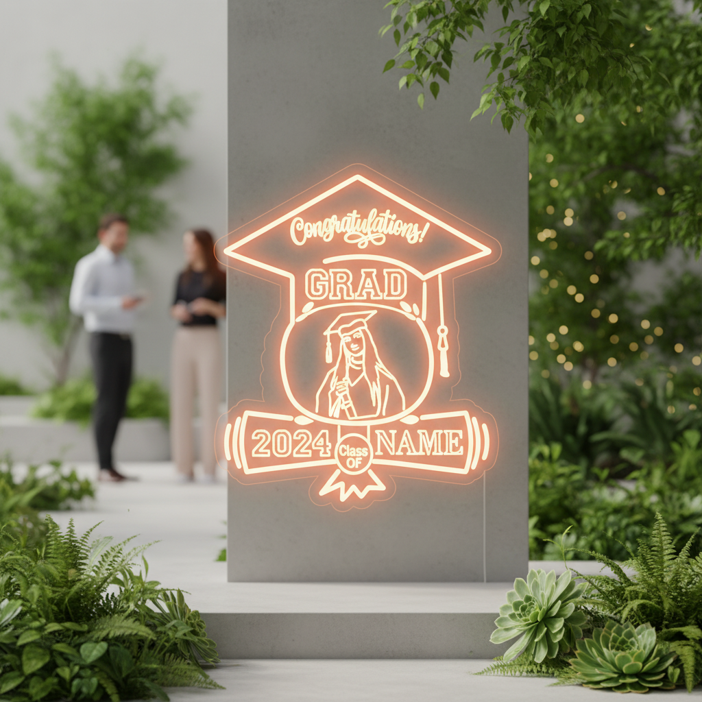 Personalized 2025 Graduation Gift Neon Signs