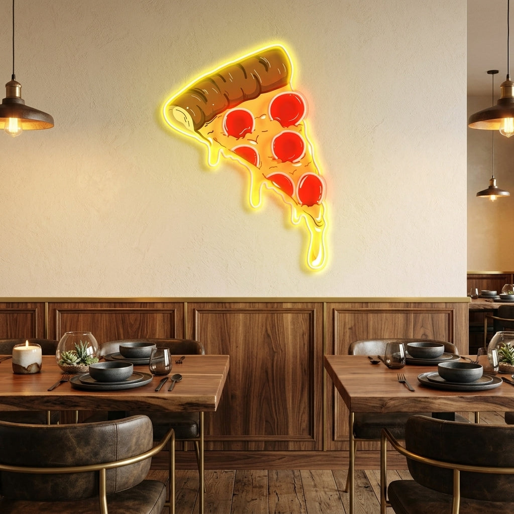 Pizza Art Work Led Neon Sign Light