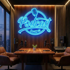 Podcast Show Artwork Led Neon Sign Light