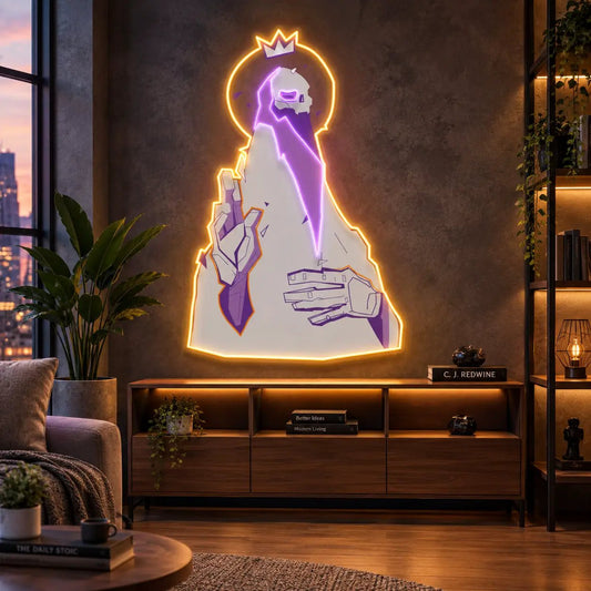 Pray Led Neon Acrylic Artwork