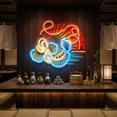 Predator Fishing LED Neon Sign Light Pop Art