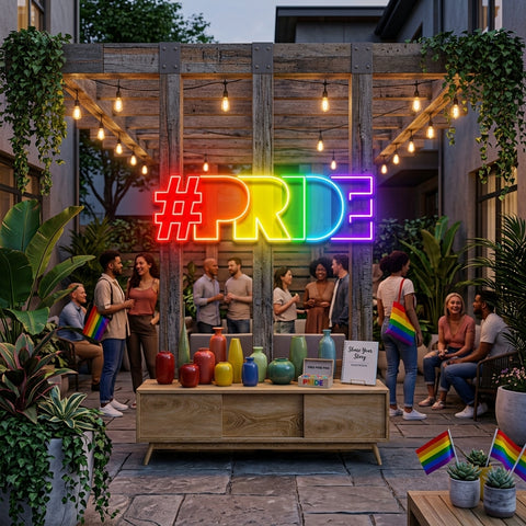 Pride LED Neon Sign Light Pop Art