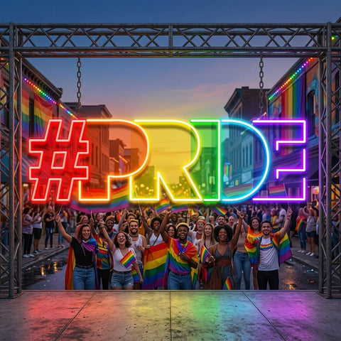 Pride LED Neon Sign Light Pop Art