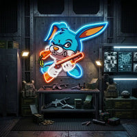 Rabbit esport LED Neon Sign Light Pop Art