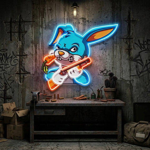 Rabbit esport LED Neon Sign Light Pop Art