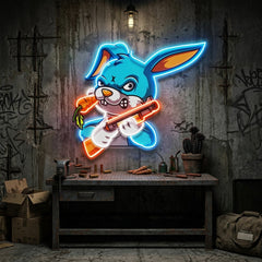 Rabbit esport LED Neon Sign Light Pop Art