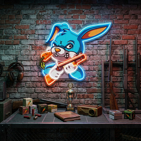 Rabbit esport LED Neon Sign Light Pop Art