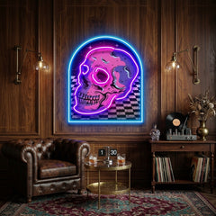 Reckless Skull LED Neon Sign Light Pop Art