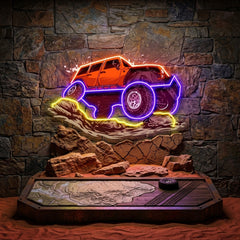 Rock Crowler LED Neon Sign Light Pop Art