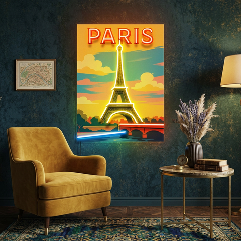Romance in Glow LED Neon Sign Light Pop Art