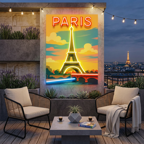 Romance in Glow LED Neon Sign Light Pop Art