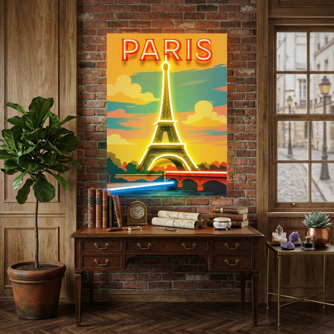 Romance in Glow LED Neon Sign Light Pop Art