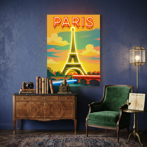 Romance in Glow LED Neon Sign Light Pop Art